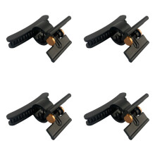 4X Pinces à Cheveux Professionnelles pour Sèche-Cheveux et Fer à Friser, Pinces à Cheveux de Coupe de Salon, Pinces de Coupe pour Femmes, Hommes A