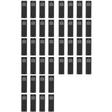 40PCS Shipping Container Air Vent Kit Heavy Duty Shipping Container Accessories Flow Ventilation Kit Black
