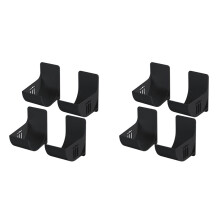 8pcs Trash Bag Holder,Trash Bag Dispenser Roll Holder Wall Mount Shopping Grocery Bag Roll Holder for Cabinet Kitchen