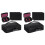 2X Discreet Lockable Toy Storage Bag, Locking Storage Box Toy Organizer Case Organizer Container with 2 Drawstring Bags 2