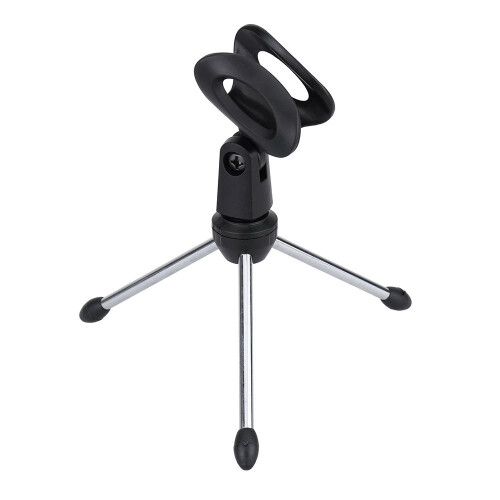Detachable Foldable Portable Angle Adjustable Tripod Table Desktop Mic miniphone Stand Holder Bracket