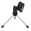 Detachable Foldable Portable Angle Adjustable Tripod Table Desktop Mic miniphone Stand Holder Bracket 5