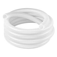 Tuyau d'Aspiration 2" x 7,6 m en PVC Robuste-Duoku-Adapté Pompes de Piscine, Pompes à Déchets et Transfert d'Eau, Résistant Étanche