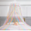 Mosquiteiro infantil com dossel em formato de cúpula, estilo princesa, ideal para berço, sala de jogos e quarto de bebê. 3