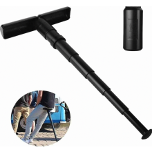 Portable Telescopic Folding Stool, Lightweight Travel Seat for Camping, Hiking and Outdoor Activities