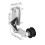 Motorrad Kette Spanner CNC Silber链条张紧器改装件 4