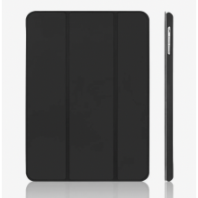 Folio-Hülle kompatibel mit dem 9,7-Zoll-Tablet Air 2, schlanke, leichte Schutzhülle mit Ständer, Schwarz