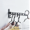 Foldable Wall Mounted Clothes Drying Rack, Aluminium Laundry Hanger for Balcony Bathroom, Black 3