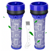 Lot de 2 filtres HEPA pré-moteur compatibles avec les aspirateurs DC28, DC28C, DC33, DC33C, DC37, DC39, DC41 et DC53