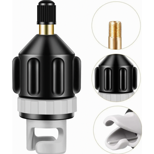 Pump Adapter Compressor Valve Replacement Compatible with Stand Up Paddle Boards and Inflatable Boats 2