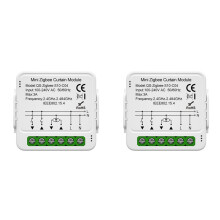 2X Tuya Zigbee Curtain Module Curtain Module Home Support Voice Control