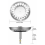 82 mm Kitchen Sink Strainer Plug, Height Adjustable Drain Stopper for 82-84 mm Openings with Two Seals 2