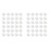 60pcs XDA Profile Transparent Keycaps for MX Mechanical Keyboards Blank PC Caps 1