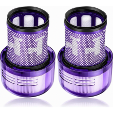 Kit de 2 filtres arrière de rechange HEPA pour aspirateurs V12 Detect Slim, référence 971517-01