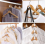 70 Pack Clothes Hanger Connector Hooks, Space Saving Wardrobe Cascade Hooks, Black and White 1