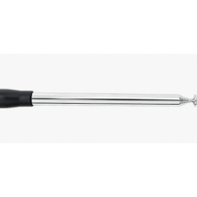Portable BNC Telescopic Handheld CB Radio Antenna, 27MHz Extendable 23.3cm to 1.3m for Amateur Radio
