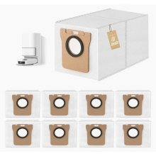 Lot de 8 sacs à poussière de rechange pour aspirateurs X10 Plus, X20 Plus, L10s Ultra, L10 Ultra, L20 Ultra et D10 Plus