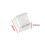 60pcs XDA Profile Transparent Keycaps for MX Mechanical Keyboards Blank PC Caps 3