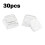 60pcs XDA Profile Transparent Keycaps for MX Mechanical Keyboards Blank PC Caps 4