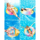 Adult Inflatable Swim Ring with Handle, Transparent Rainbow Sequin Pool Float for Summer Pool Parties 5