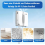8 Pack Replacement Cleaning Cloths for Mini Window Cleaning Robot, Washable Reusable Wiping Pads 5