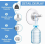 15 Pack Clear Threaded Suction Cups 30 mm with Knurled Nuts for Kitchen Bathroom Windows and Glass 3