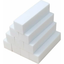 10 pezzi di blocchetti e lime per lucidare le unghie, ideali per manicure, pedicure, modellatura e levigatura di unghie in gel acrilico.