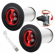 Lot de 2 filtres pour aspirateur, cartouches de rechange pour modèles Gen2 Series 8 et S8, lavables