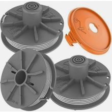 stuks vervangende draadspoelen met spoelkap voor grastrimmers EasyCut 400 25 450 25 ComfortCut 450