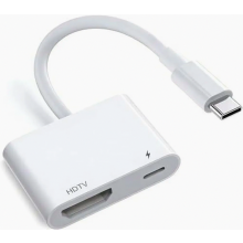 USB-C-zu-HDMI-Adapter 4K 60Hz mit 100W PD-Schnellladefunktion, kompatibel mit USB-C-Smartphones, Tablets und Laptops