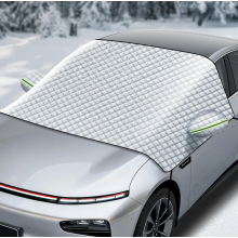 Universelle Windschutzscheibenabdeckung mit Spiegelabdeckungen, Winterschutz vor Frost, Schnee, Eis, Sonne und UV-Strahlung für SUVs