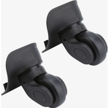 2 Pack Rotating Replacement Luggage Wheels for Suitcases and Travel Bags, Durable Swivel Caster Wheels