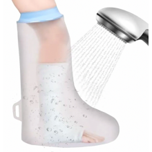 Herbruikbare waterdichte beenhoes voor onder de douche, volledige beenbescherming voor wondverzorging en gipsbescherming