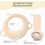 Hands-Free Nursing Pillow for Babies, Ergonomic Head Support, Temperature Regulating, 0-12 Months 1
