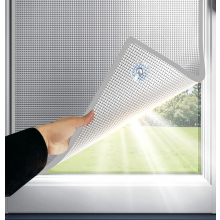 Film de protection solaire pour fenêtres en aluminium 90 x 100 cm, film isolant thermique et préservant l'intimité pour la maison et le bure