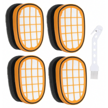 Lot de 4 filtres de rechange FC5005/01 pour aspirateurs sans fil XC7042, XC8347, XC8147, FC6812, FC6813, FC6822 et FC6823