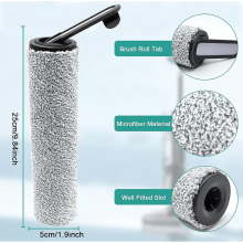 Hoofdborstelaccessoireset voor H12 H11 Core nat- en droogstofzuiger, 2 rolborstels, 3 HEPA-filters, reinigingsborstel