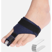 Toe Splint, Hammer Toe Corrector and Straightener for Broken, Curled and Claw Toes, Toe Bandage, Size L
