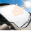 Car Windscreen Sun Shade Cover, Interior Front Window Visor, Foldable UV Protection for Summer, 147 x 100 cm 4