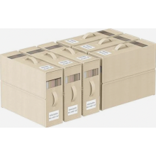 6 Pack Foldable Bedding Storage Bags for Sheets and Clothes, Wardrobe, Underbed and Drawer Organisers