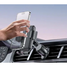Universal Car Phone Holder for Air Vent, One Button Release, 360 Degree Rotating Mobile Mount for Vehicles