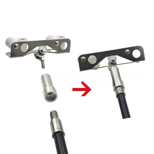 Adjustable Internal Corner Roller Tool for Drywall with Dual Rolling Mechanism to and Smooth Corner Finishing 2
