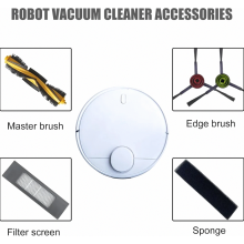 Vervangingsonderdelenset voor robotstofzuigers: hoofdborstel, zijborstels en filters voor 920, 950, T8, T9 en N8 Pro