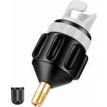 Adattatore per valvola SUP per compressore e pompa elettrica, compatibile con tavole da paddle, kayak e gommoni.