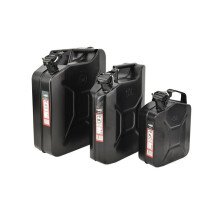 Bidone metallico per carburante - AWTOOLS - 5 L - Acciaio - Verde - Chiusura a baionetta con perno - Guarnizione