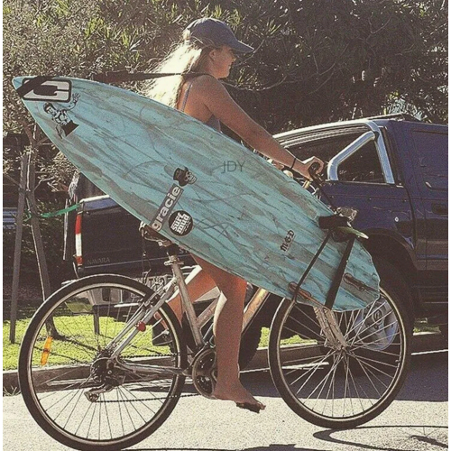Alça de transporte ajustável compatível com pranchas de SUP (Stand Up Paddle) e pranchas de surf, alça de ombro acolchoada 1
