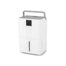 Déshumidificateur 35 litres/jour pour sous-sol fonctionne en continu et silencieux moderne design en ABS blanc 20_0011706