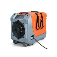 Déshumidificateur 85L/jour haute efficacité pour grands espaces 57 x 34 x 47 cm avec drainage automatique en LLDPE orange - Or