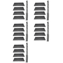 20X Aquarium Divider Tray Plastic Mesh Aquarium Egg Box Light Diffuser, Fish Tank Divider Filter Bottom Isolation