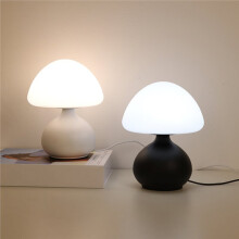 Modern Minimalist Mushroom Table Lamp with Three Color Switching and Dimming for Home Decoration Atmosphere Table Lamp A
